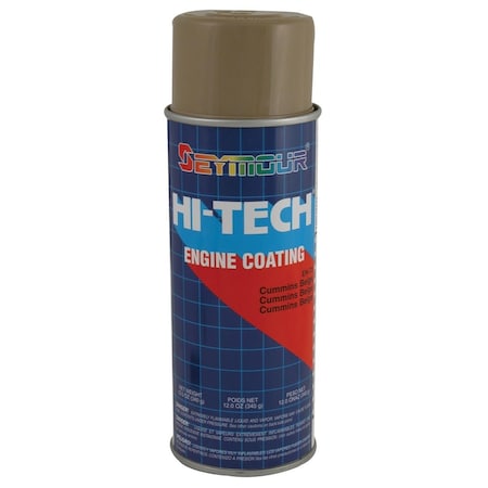 Seymour Of Sycamore 16 oz Hi-Tech Engine Spray Paint, Cummins Beige, 6PK SE488730
